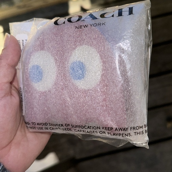 Coach Brand new still in packaging - Pac Man Ghost Coin Case - RED - Picture 6 of 7